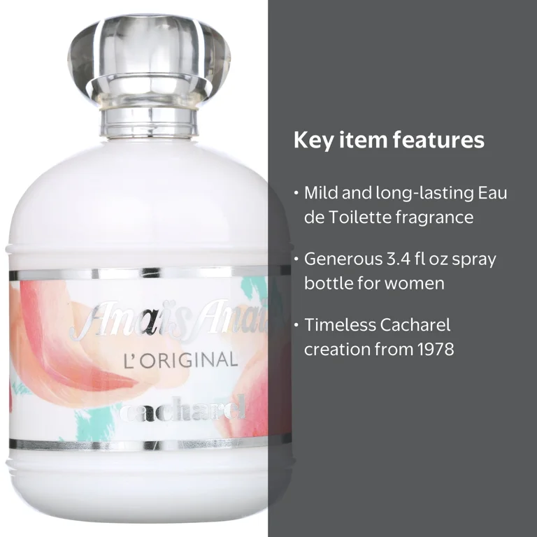 Cacharel Anais Eau de Toilette Spray, 3.4 oz, Women - Walmart.com