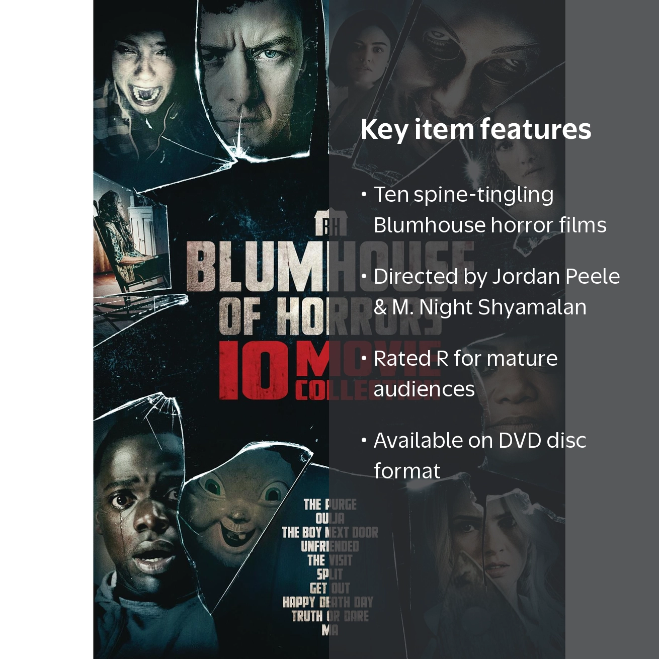 SDS, Blumhouse of Horrors 10-Movie Collection, DVD Set, Horror