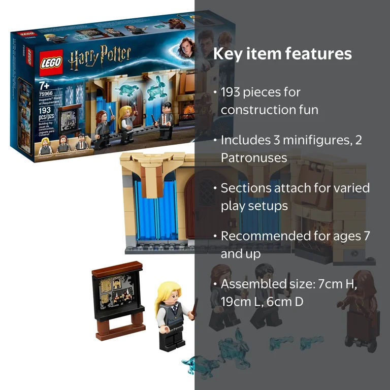 【ぐで】 LEGO Harry Potter Hogwarts Room of Requirement, 75966, 193 Pieces