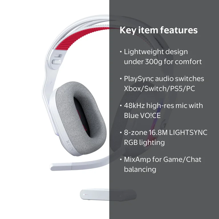 Logitech G Astro A20 X Lightspeed Wireless Gaming Headset for PS5