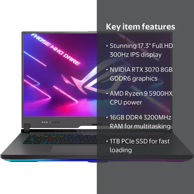 Free Shipping! Asus ROG Strix G17 17.3