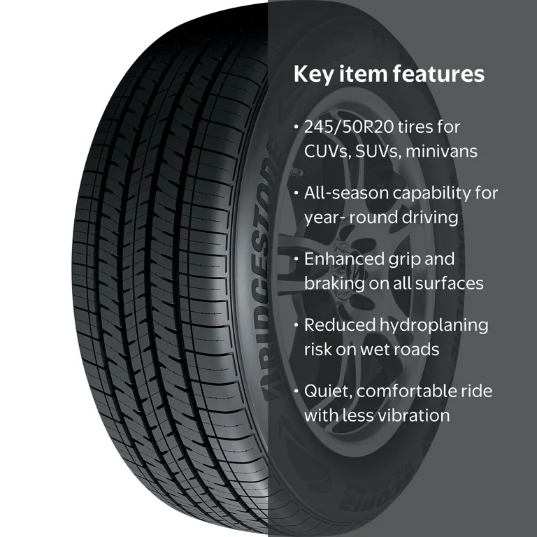 Free Shipping! Bridgestone Ecopia HL 422 Plus 245 50R20 All Season