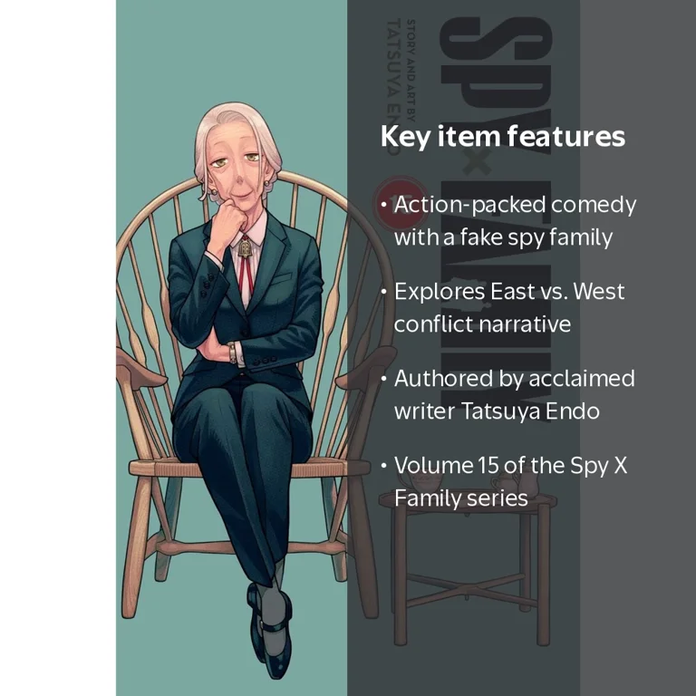 Tatsuya Endo, Spy X Family, Vol. 15, Paperback, Action comedy