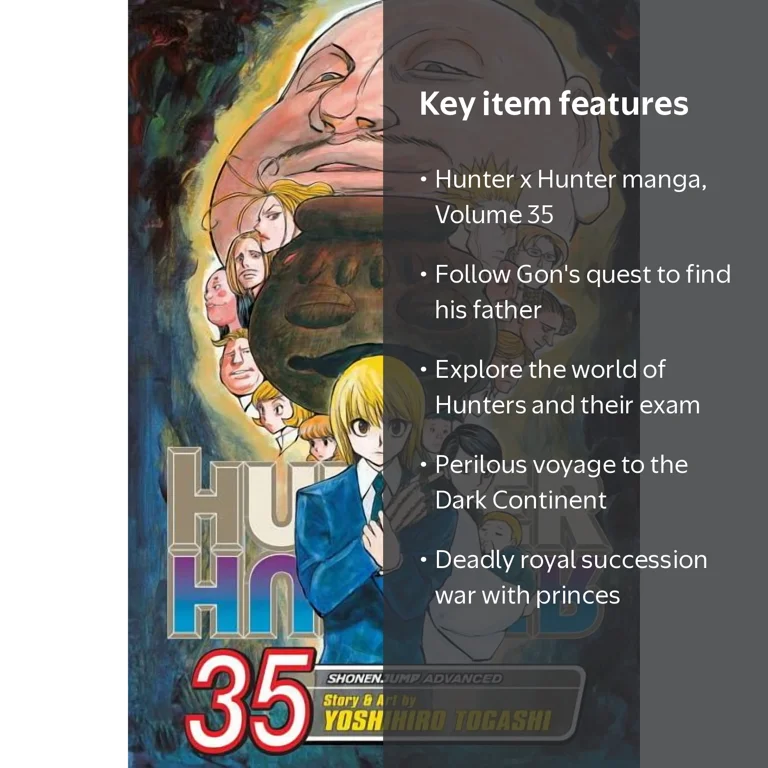 Yoshihiro Togashi, Manga, Hunter x Hunter Vol. 35, Series #35