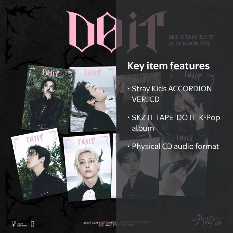 JYP Entertainment, CD, SKZ IT TAPE 'DO IT' Accordion Ver, for K