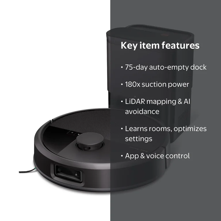 iRobot, Roomba Max 705 Vac Robot, AutoEmpty Dock, Powerful Suction