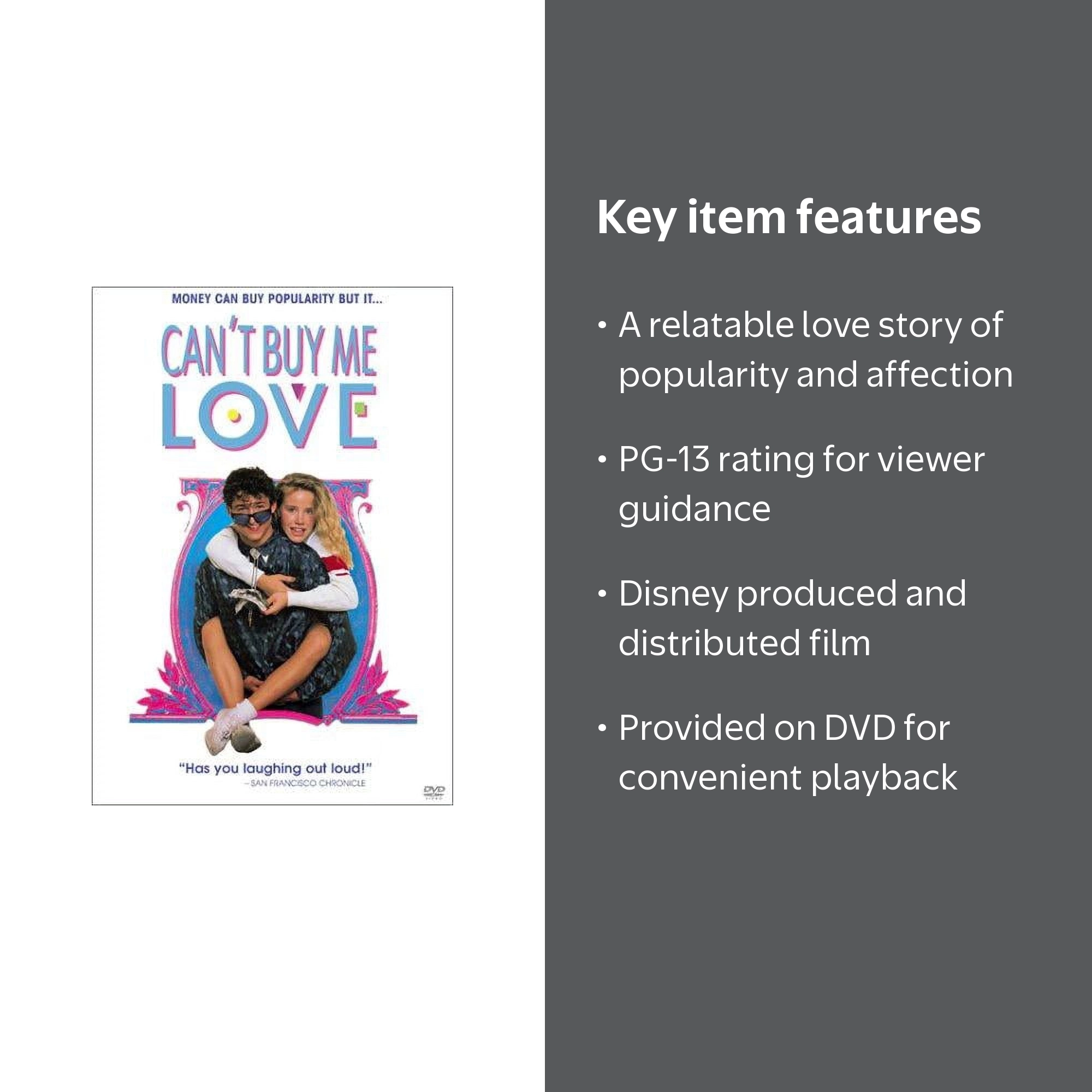 Disney, Can't Buy Me Love (DVD), PG-13, Romantic Comedy - Walmart.com