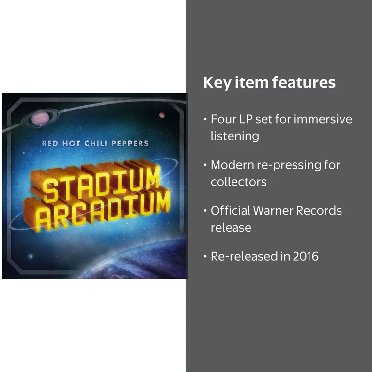 Red Hot Chili Peppers - Stadium Arcadium Vinyl - Popular 4 LP