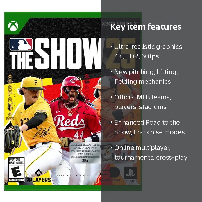 MLB® The Show™ 25 - Xbox Series X - Walmart.com