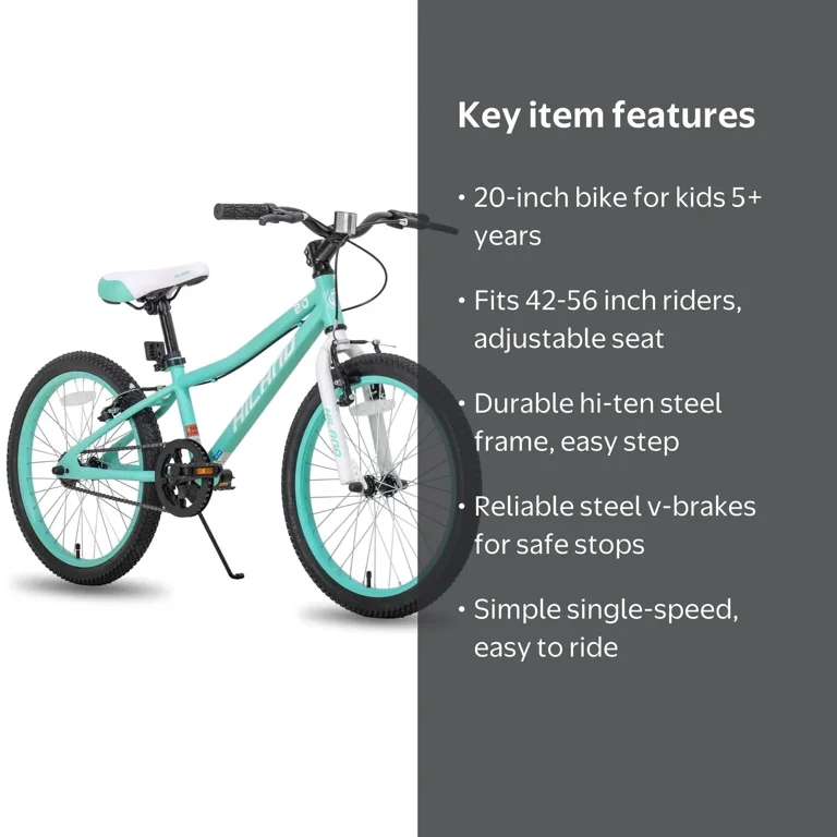 JOYSTAR HILAND 子供用　 20インチ　自転車 7段 Hiland 20 inch Kids Mountain Bike for Boys, Girls with Dual