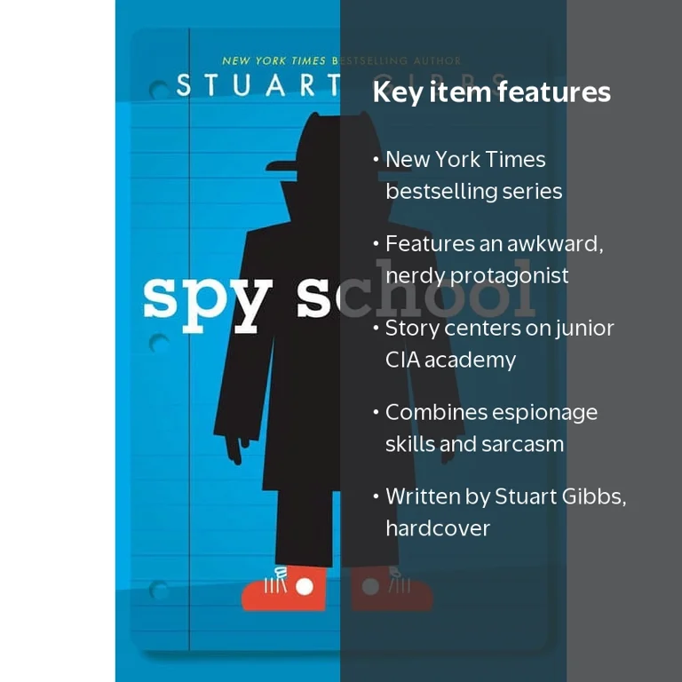 Spy School 平凡な少年がスパイに〜面白い子供英語小説　洋書7冊 Stuart Gibbs Spy School Hardcover Book for Young Readers - Walmart.com