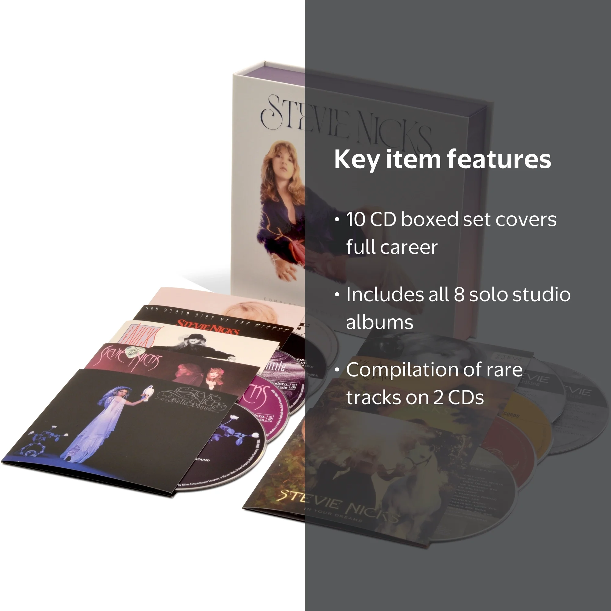 Stevie Nicks MUSIC - Complete Studio Albums & Rarities - Rock CD