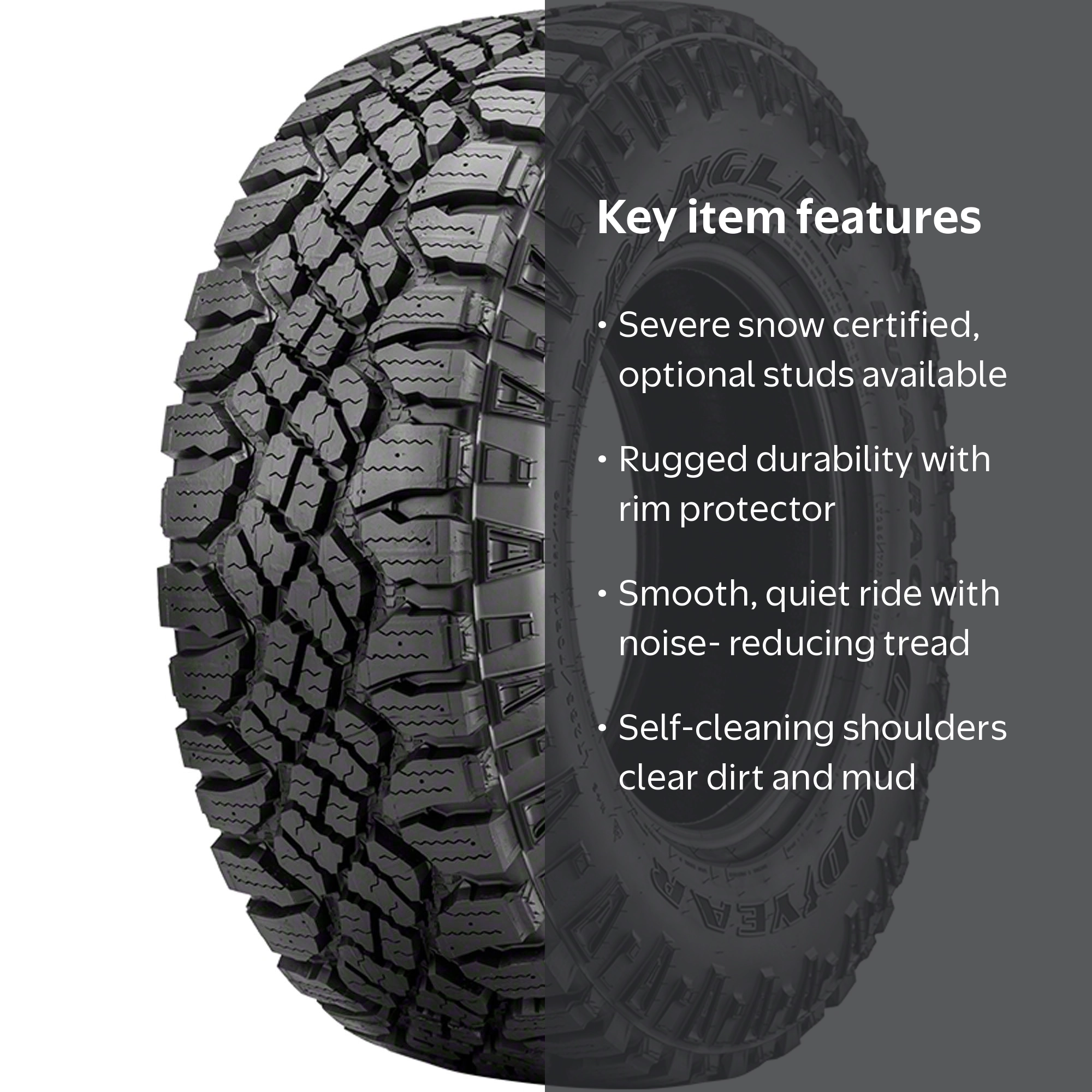 Goodyear Wrangler Duratrac All-Season, Winter, All-Terrain 275