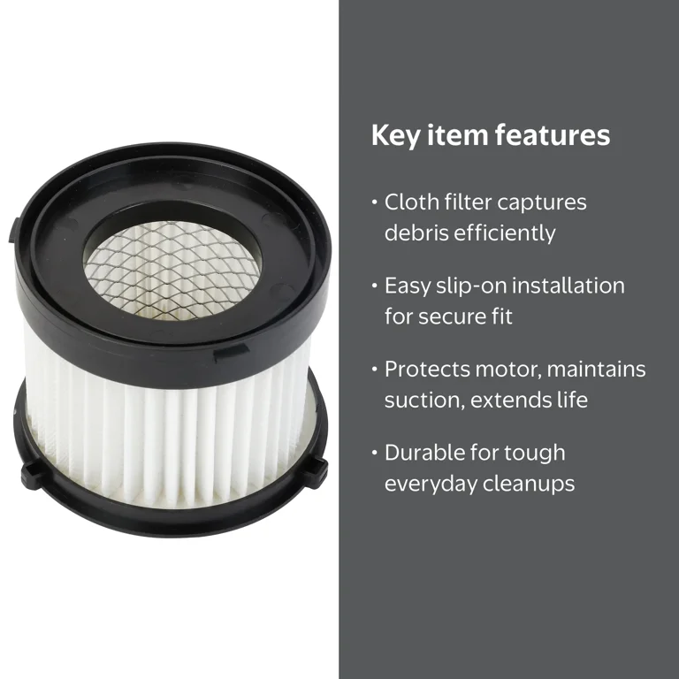Hyper Tough 20V Max Wet Dry Vacuum Replacement Cartridge Filter