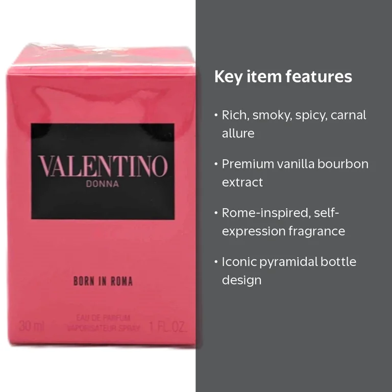 Valentino, Eau De Parfum Spray, 1 oz, Donna Born in Roma, Women
