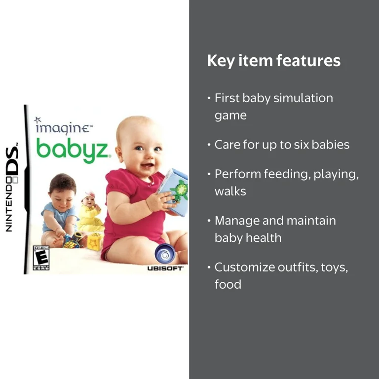 【中古】「未使用品」Imagine Babyz (輸入版:北米) DS Imagine Babyz - Nintendo DS - Walmart.com