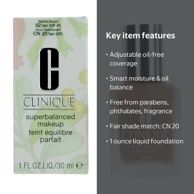 Clinique Superbalanced Makeup 1oz Foundation CN 20 Fair