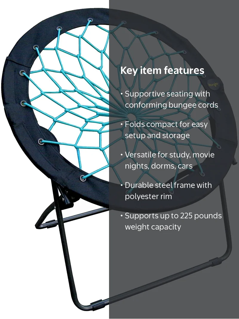 Zenithen, Bunjo Bungee Dish Chair, 33