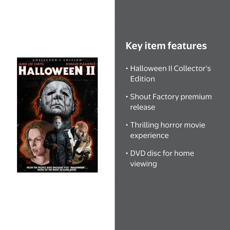Halloween II (Collector's Edition) (DVD), Shout Factory, Horror