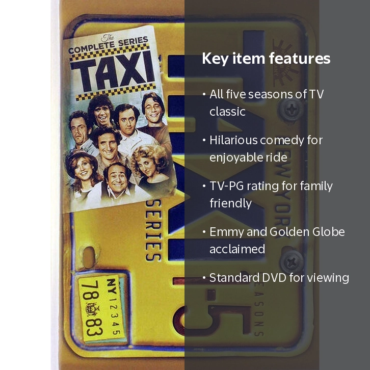 Taxi: The Complete Series Monster Repackage DVD, Comedy - Walmart.com