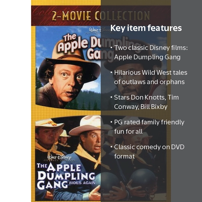 The Apple Dumpling Gang / The Apple Dumpling Rides Again (DVD
