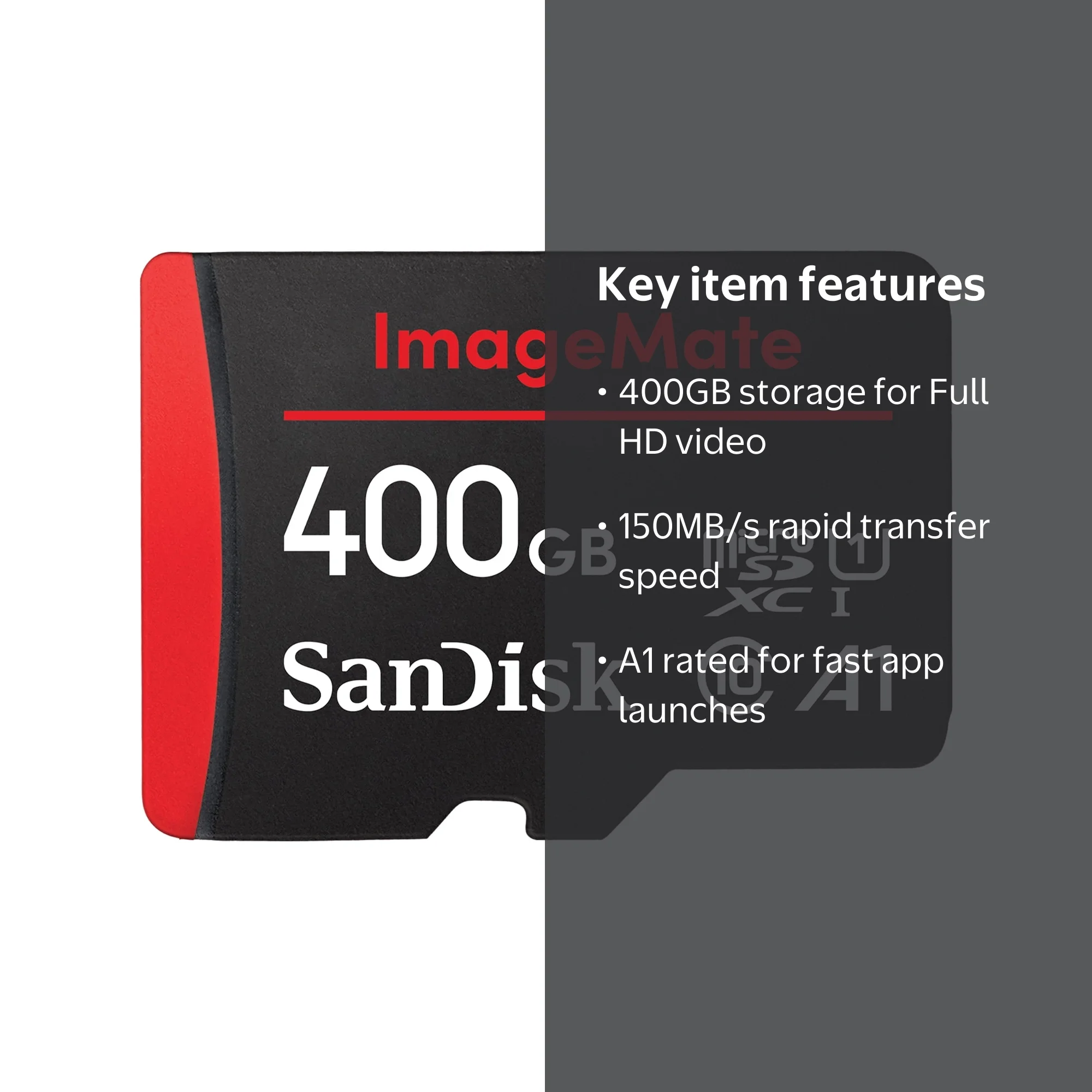 SanDisk 400GB ImageMate microSDXC UHS-I Memory Card - 150MB/s