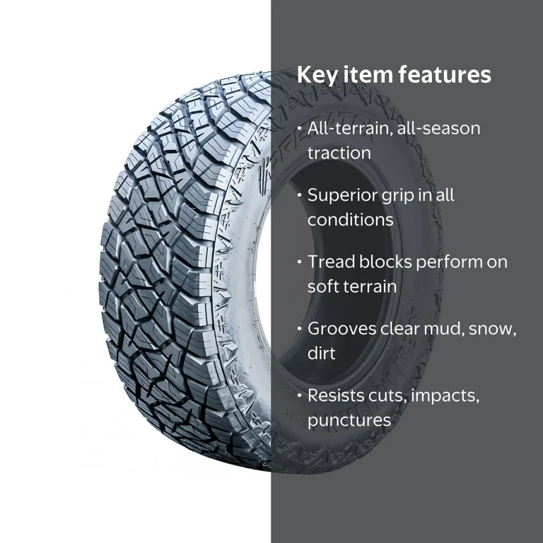 Predator New Mutant X-AT 265/70R17 121/118Q E 10 Ply a/t All