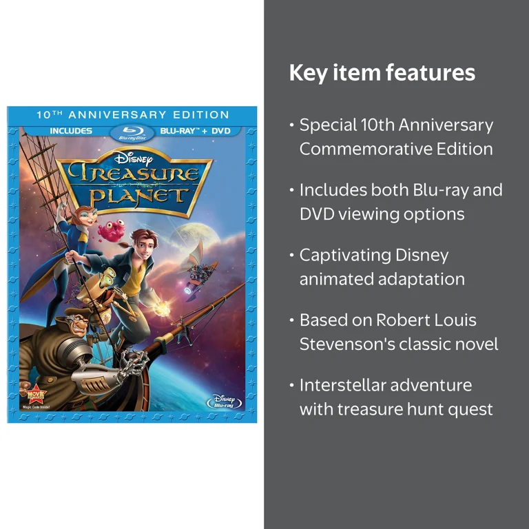 Treasure Planet (10th Anniversary Edition) (Blu-ray + DVD