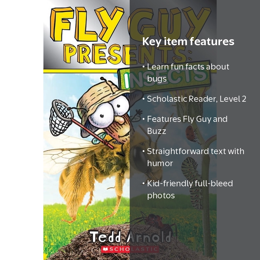 Tedd Arnold, Fly Guy Presents: Insects, Scholastic Reader Level 2