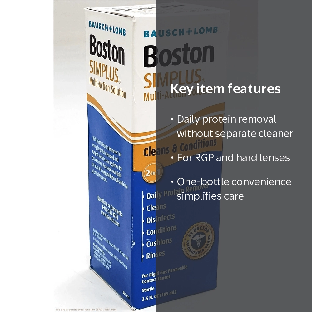 Bausch and Lomb Boston Simplus Multi Action Solution 3.5 Oz