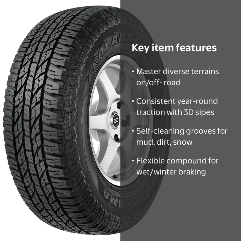 Yokohama Geolandar A/T G015 215/65R16 98H BW All-Weather, High
