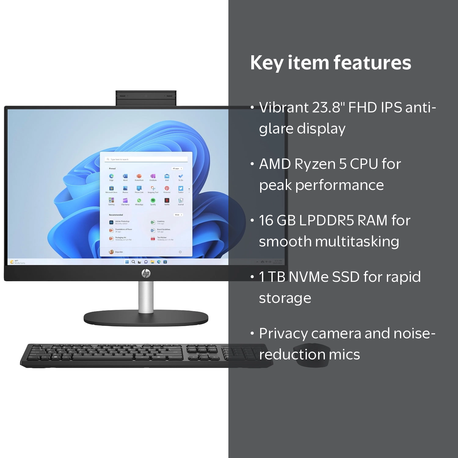 HP Essential 23.8