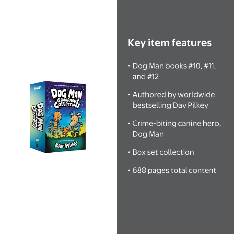 Dog Man Dog Man Ginormous Collection (Dog Man #10-12 Box Set