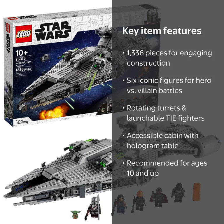 LEGO Star Wars The Mandalorian Imperial Light Cruiser 75315