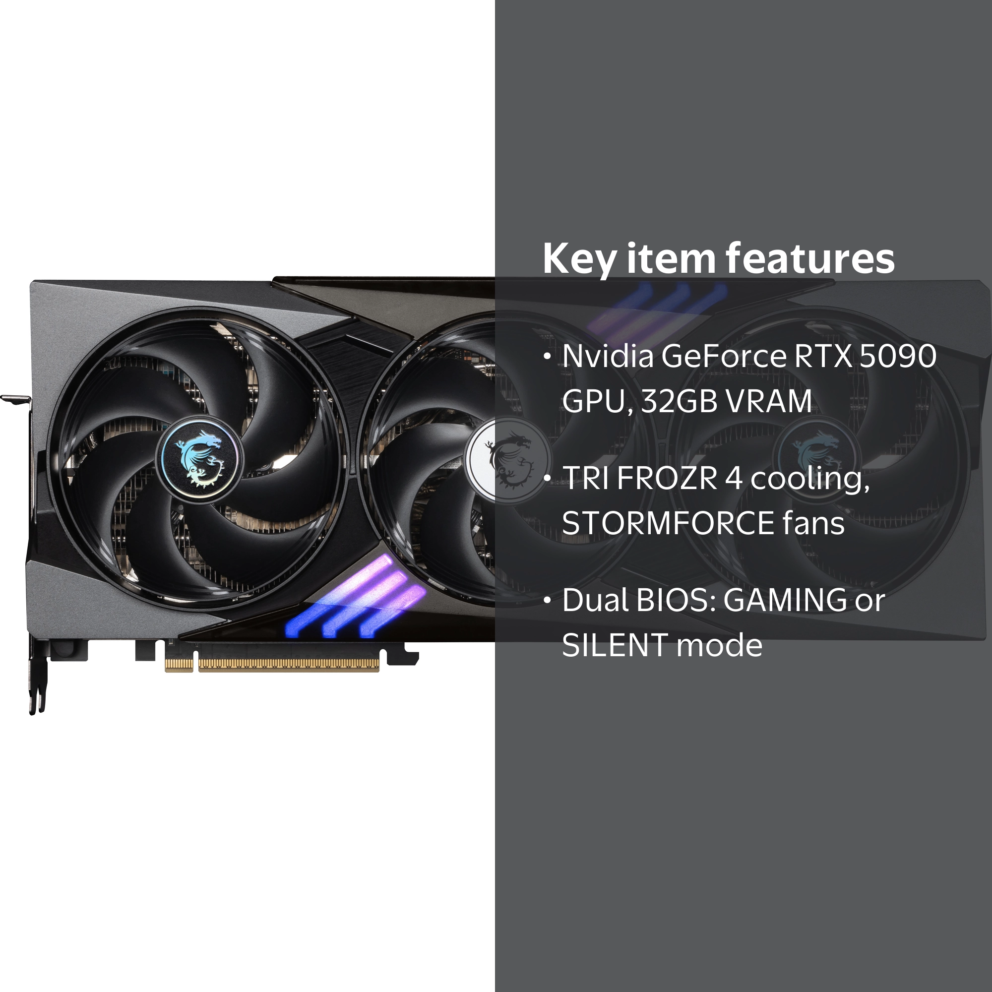 MSI, Gaming Trio Nvidia GeForce RTX 5090 32GB OC, Performance