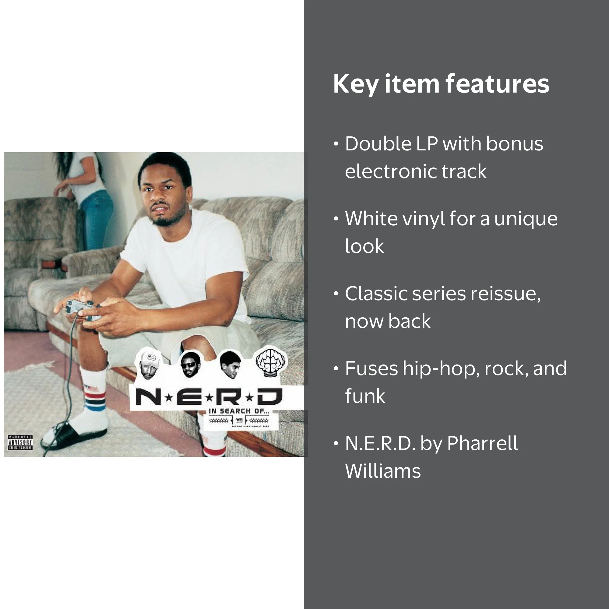 N.E.R.D. - In Search of - Music & Performance - Vinyl - Walmart.com