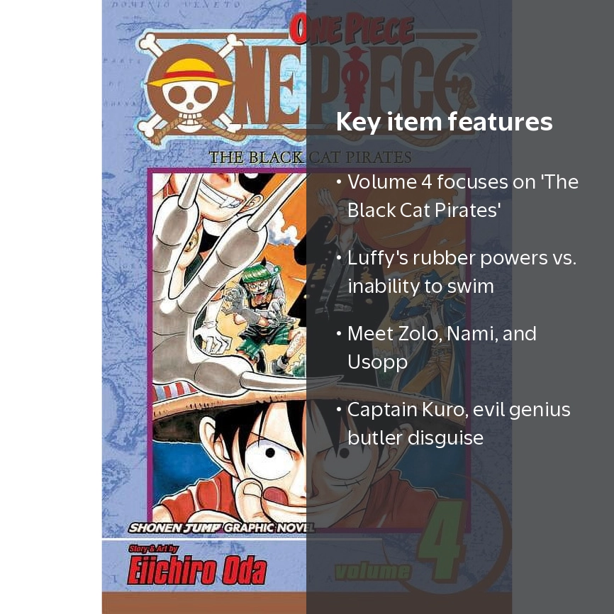Eiichiro Oda, One Piece: The Black Cat Pirates, Volume 4