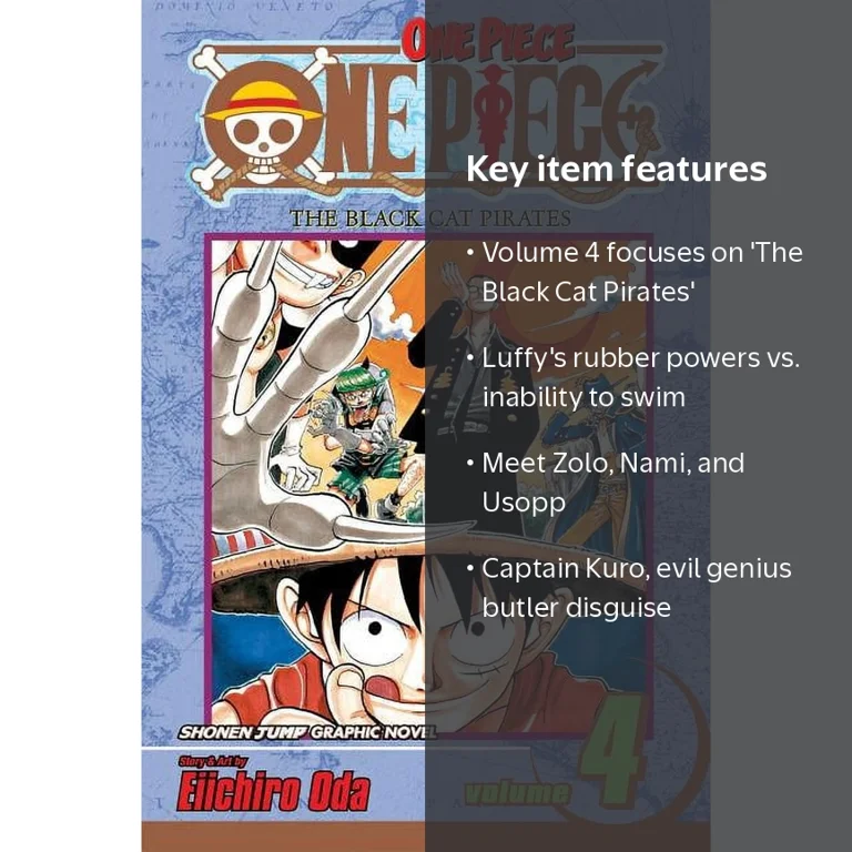 Eiichiro Oda, One Piece: The Black Cat Pirates, Volume 4