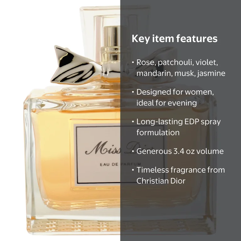 Christian Dior Original Miss Dior Eau de Parfum Spray, 3.4 oz