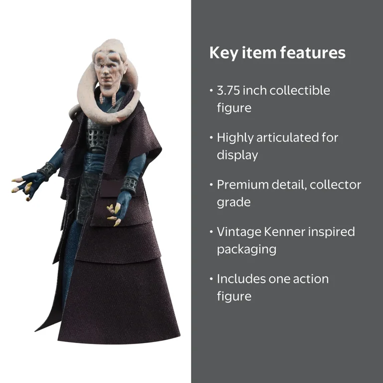 Star Wars Vintage Collection Bib Fortuna Action Figure, Return of