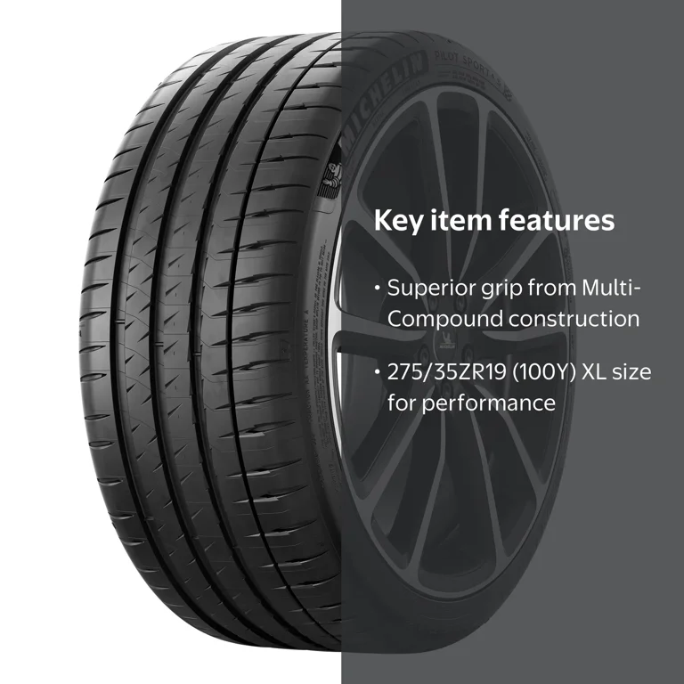 Michelin Pilot Sport 4S, 275/35ZR19 (100Y) XL Performance Summer