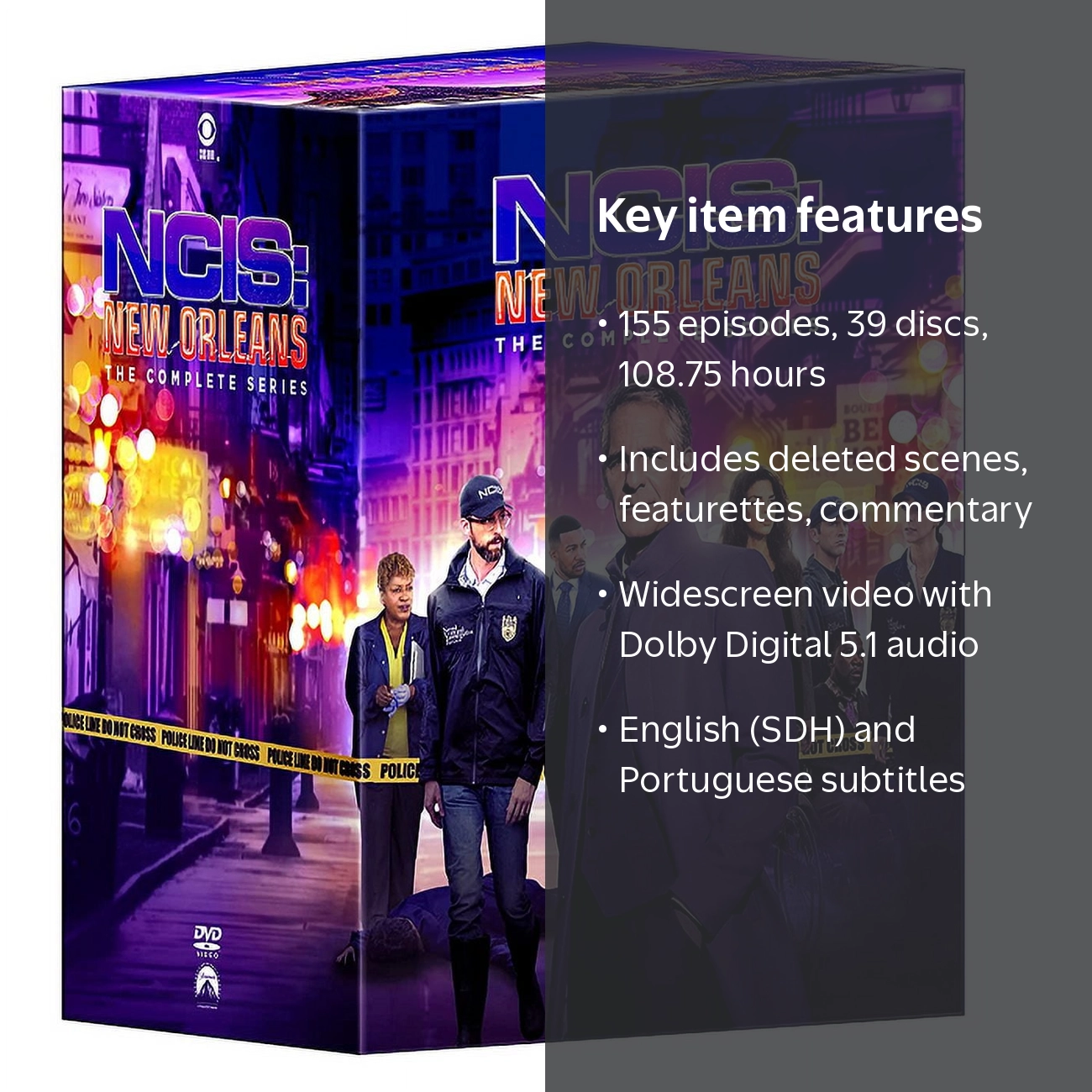 Paramount NCIS: New Orleans - Complete Series, Action & Adventure