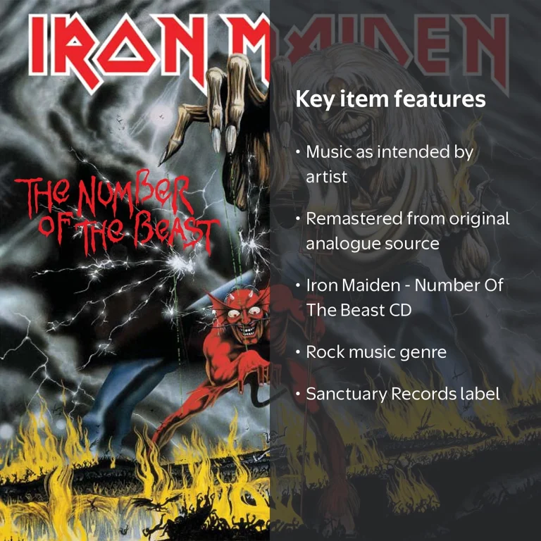 Iron Maiden - Number Of The Beast - Music & Performance - CD