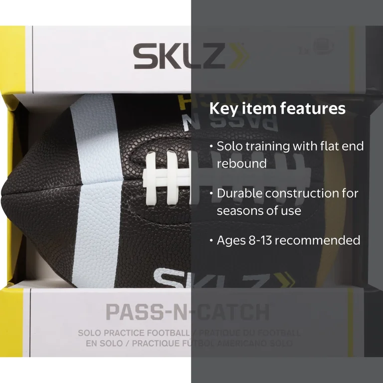 SKLZ Pass-N-Catch Football - Black - Walmart.com