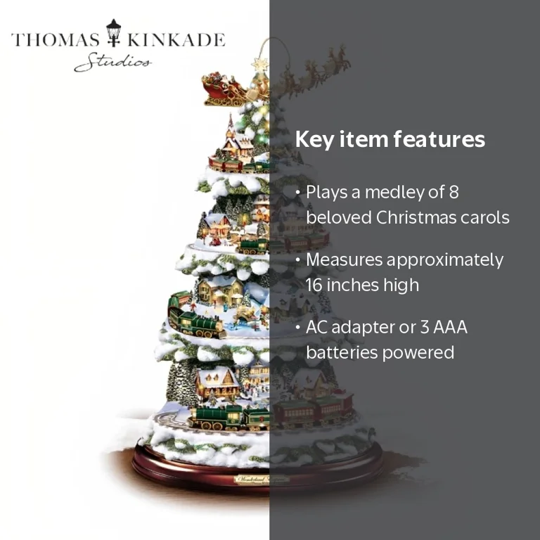 Bradford Exchange, Christmas Tree Decoration, Wonderland Express