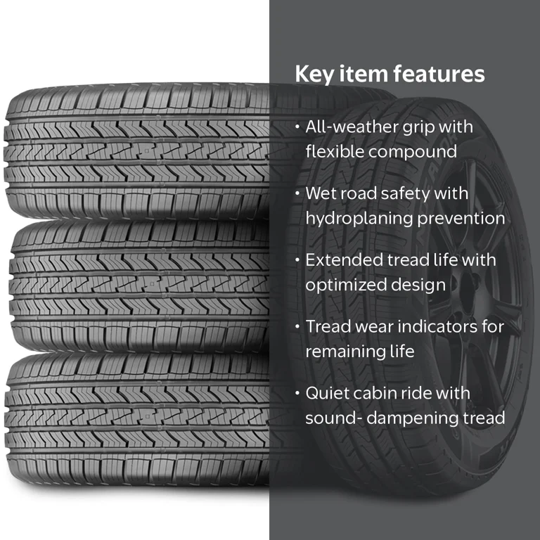 Cooper Endeavor Plus All Season Tires Set of 4, 225/55R18 98H AS