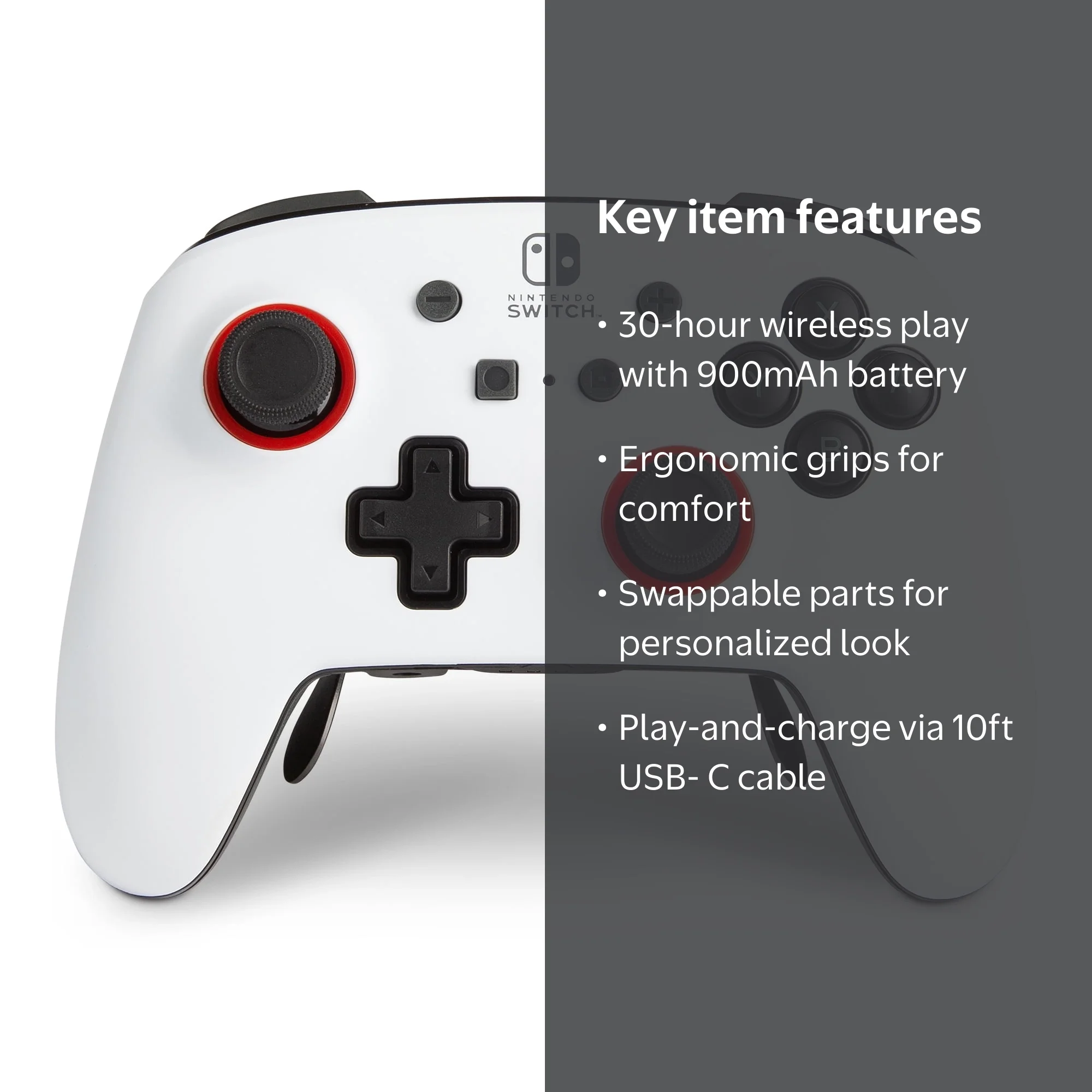 Power A Fusion Pro Rechargeable Wireless Game Controller for
