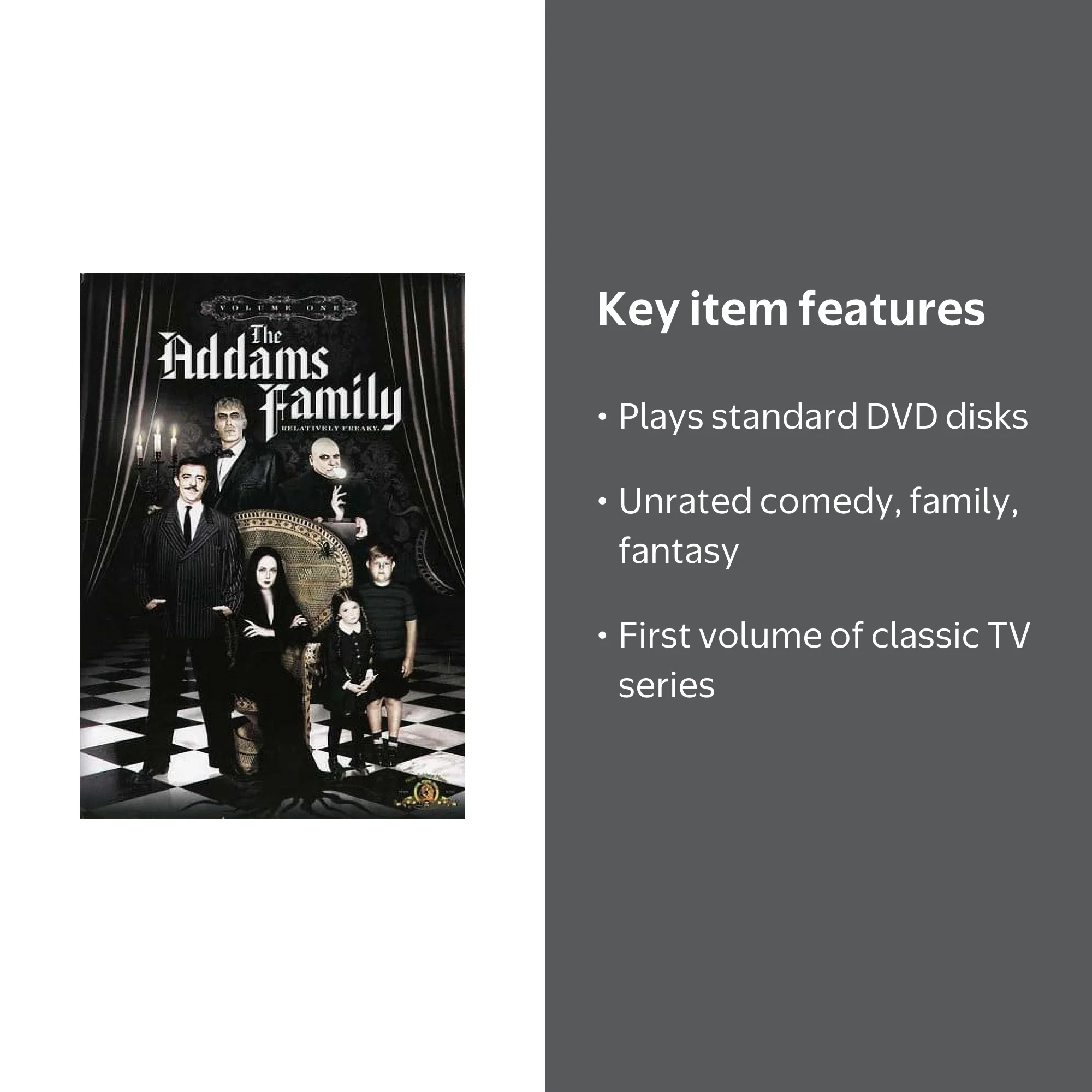 The Addams Family: Volume 1 (DVD) - Walmart.com