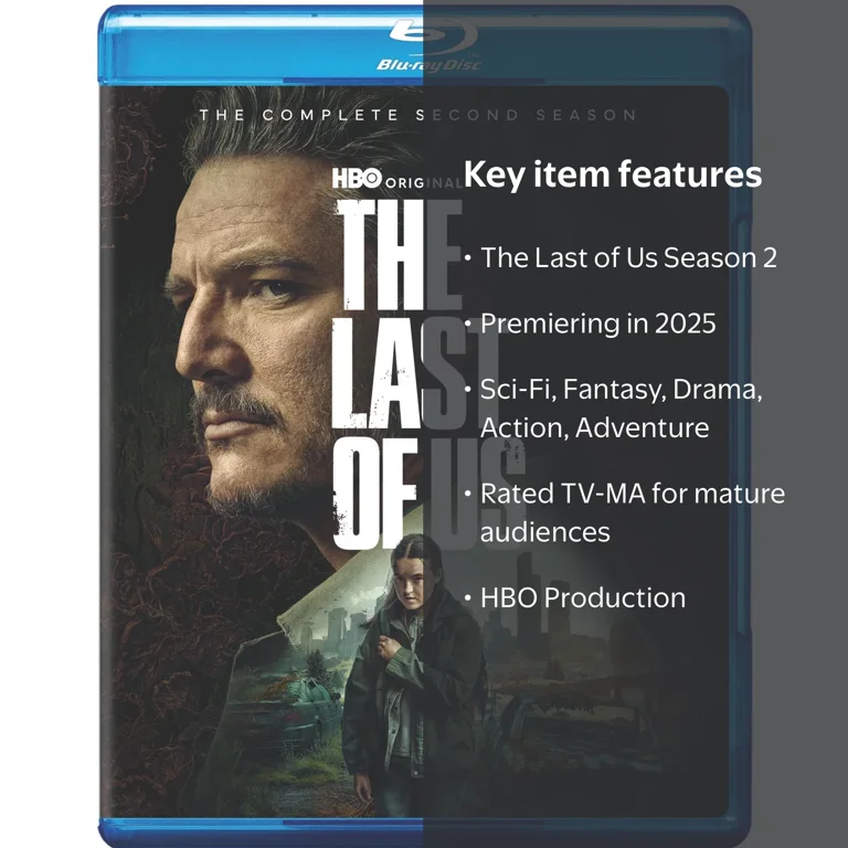 The Last of Us: The Complete Second Season Blu-ray, 2025, TV-MA