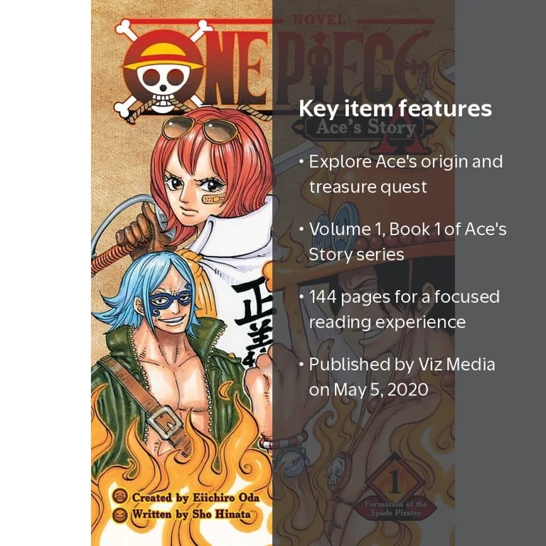 Eiichiro Oda, One Piece Novel, Ace's Story Vol. 1, Paperback